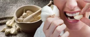 Cleaning of garlic